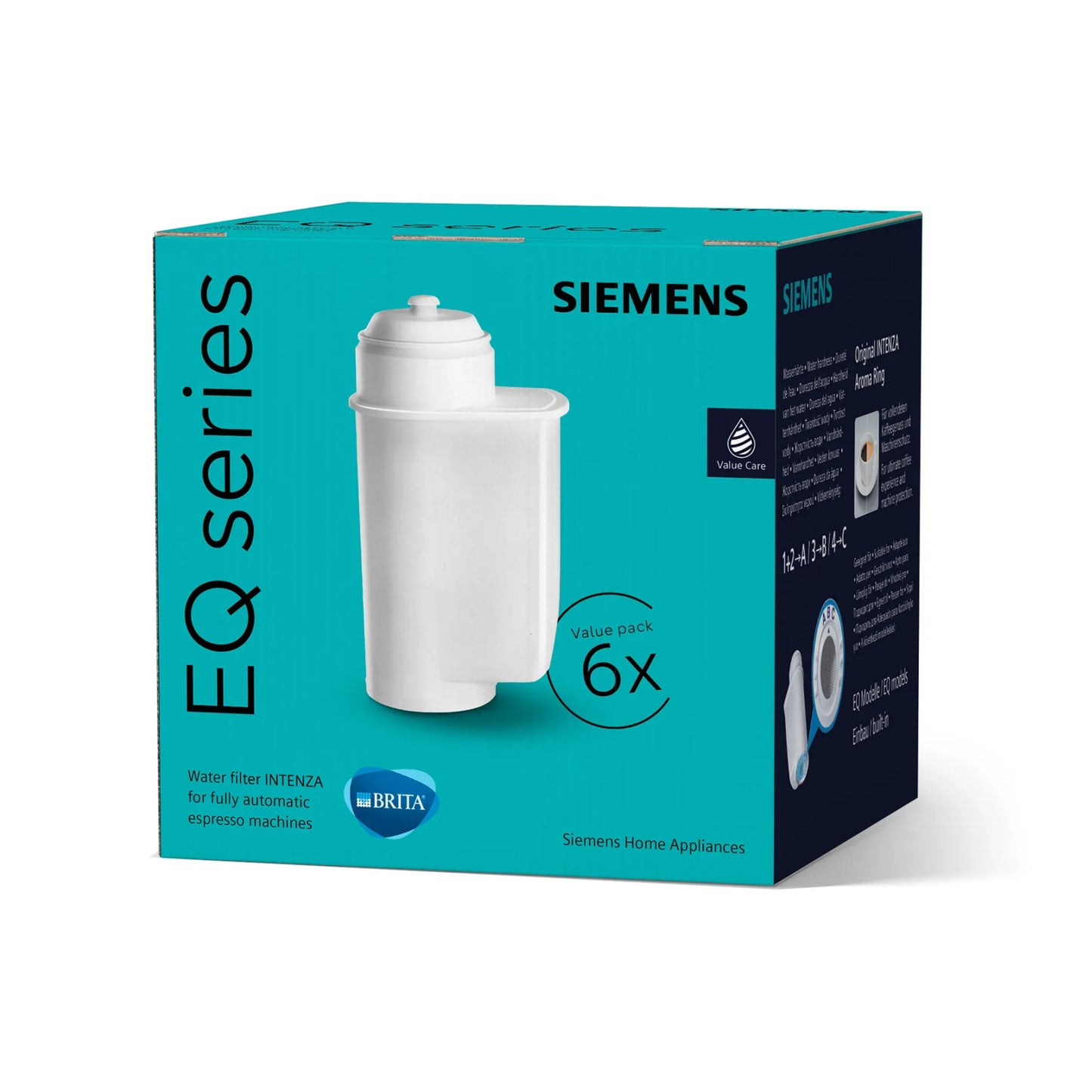 SIEMENS/BOSCH/NEFF Coffee Machine Water Filter 6-Piece Set