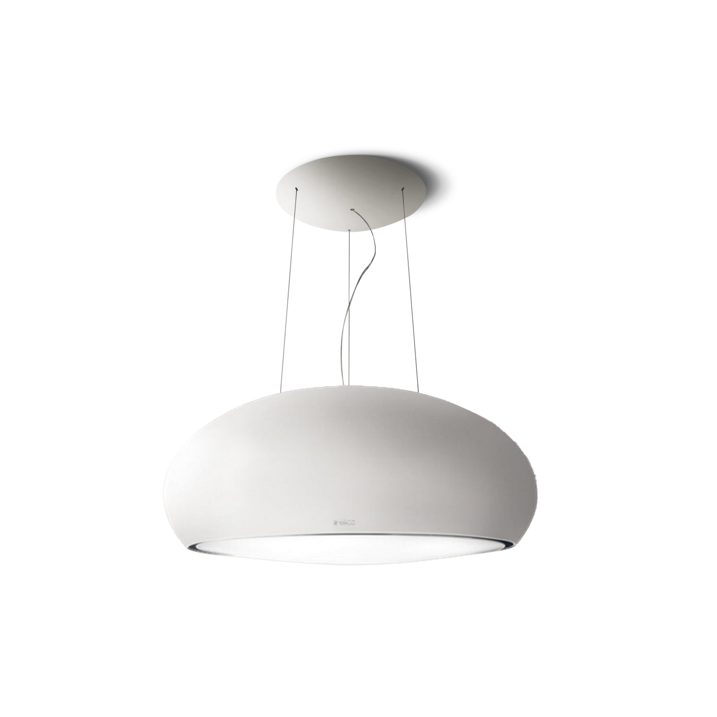 elica Seshell 80cm/ 30inch pendant light art internal circulation island range hood