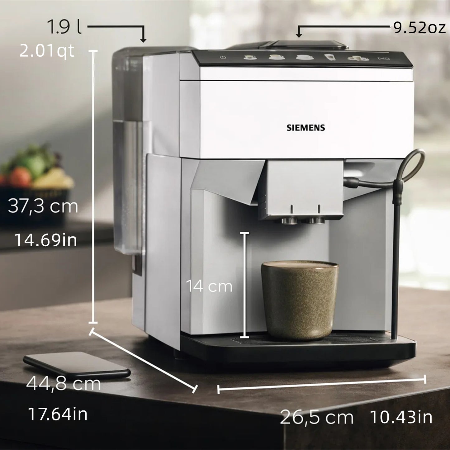 SIEMENS EQ500 Classic Edition Fully Automatic Coffee Machine