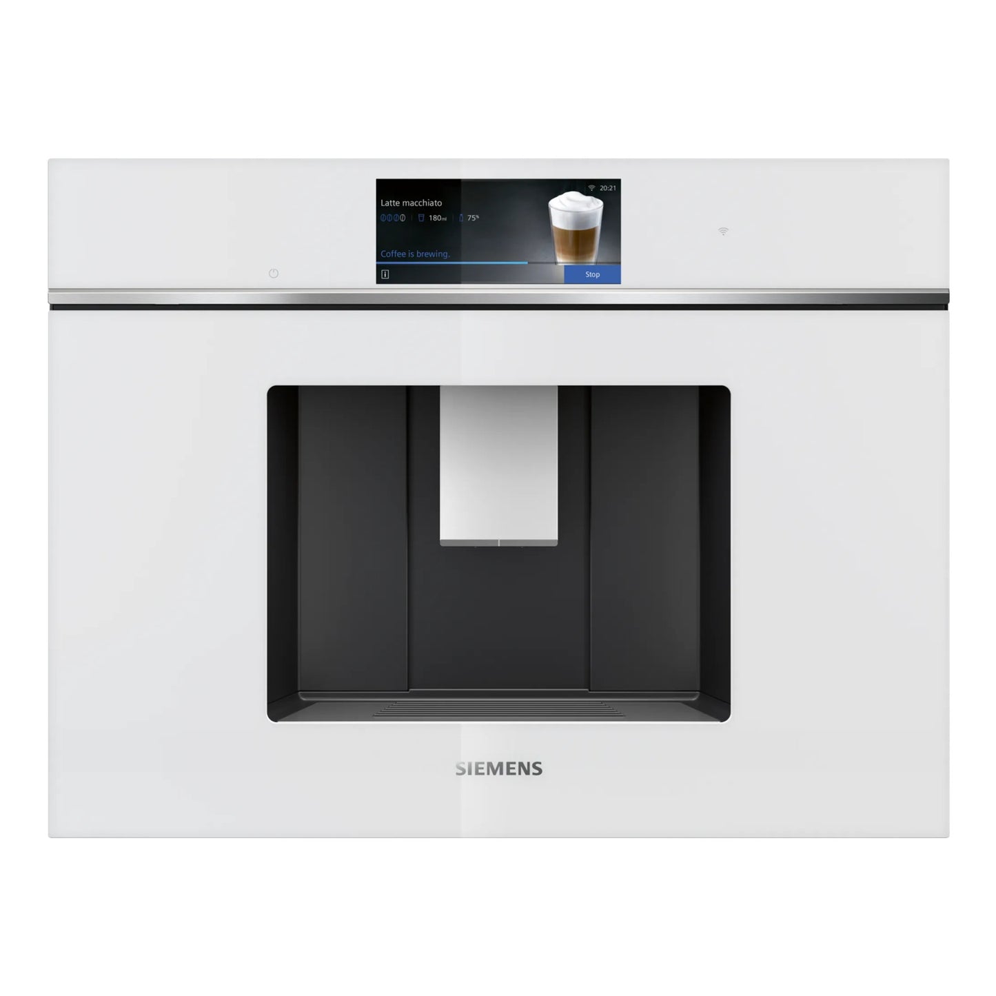 Siemens iQ700 Black Built-in Fully Automatic Coffee Machine (Wi-Fi Connected)