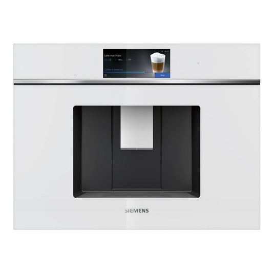 Siemens iQ700 White Built-in Fully Automatic Coffee Machine (Wi-Fi Connected)