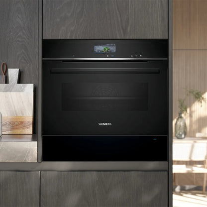 Siemens Black Standard Built-in Warming Drawer