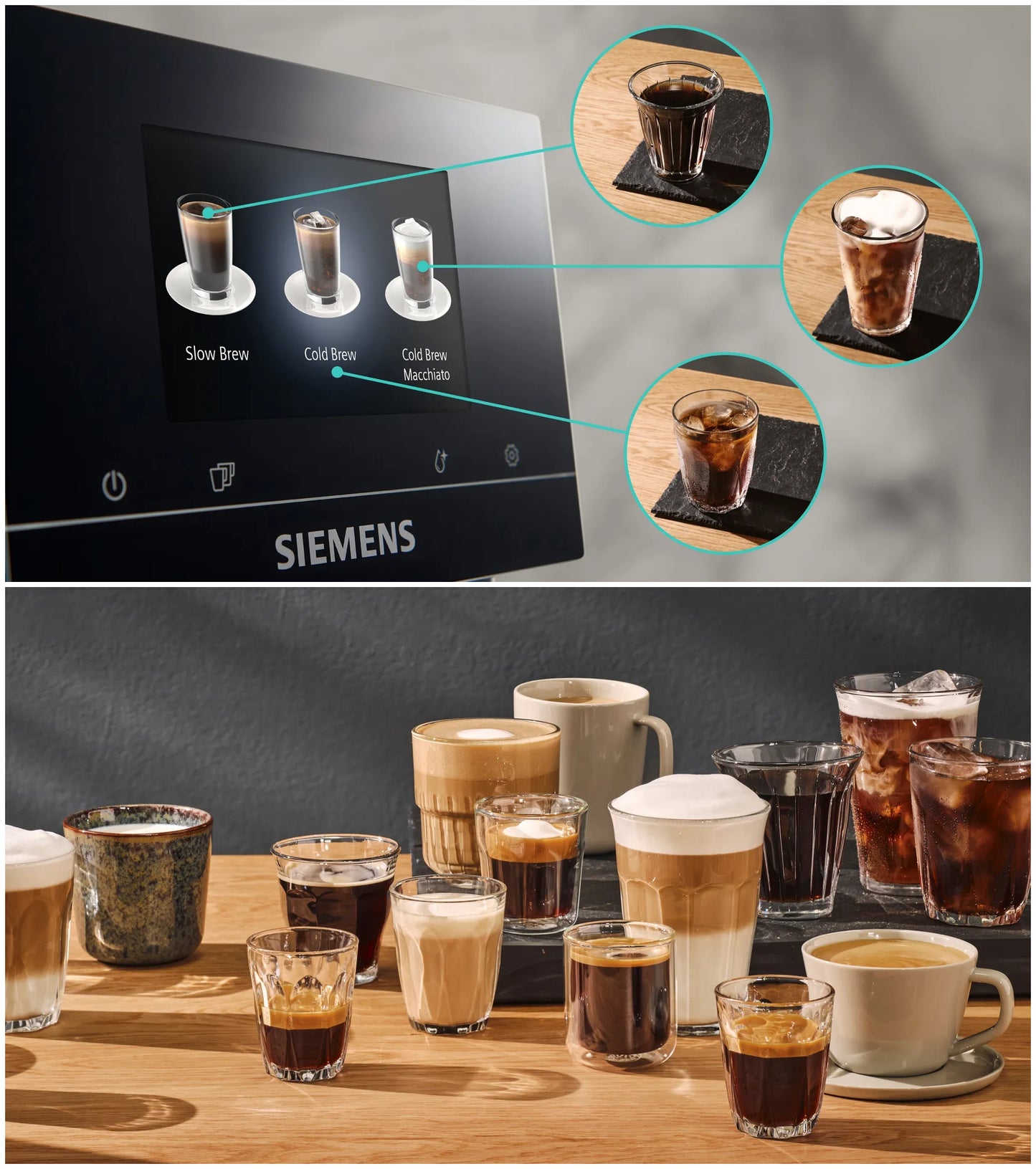 SIEMENS EQ700 Classic Edition Fully Automatic Coffee Machine