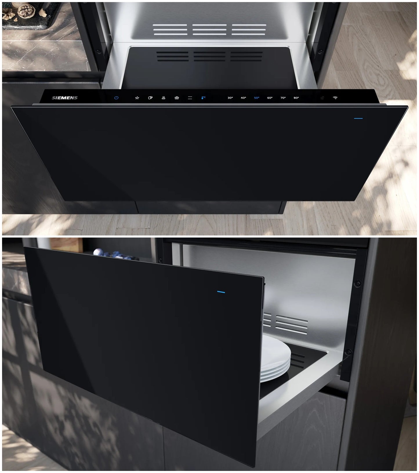 Siemens Tall Built-in Warming Drawer