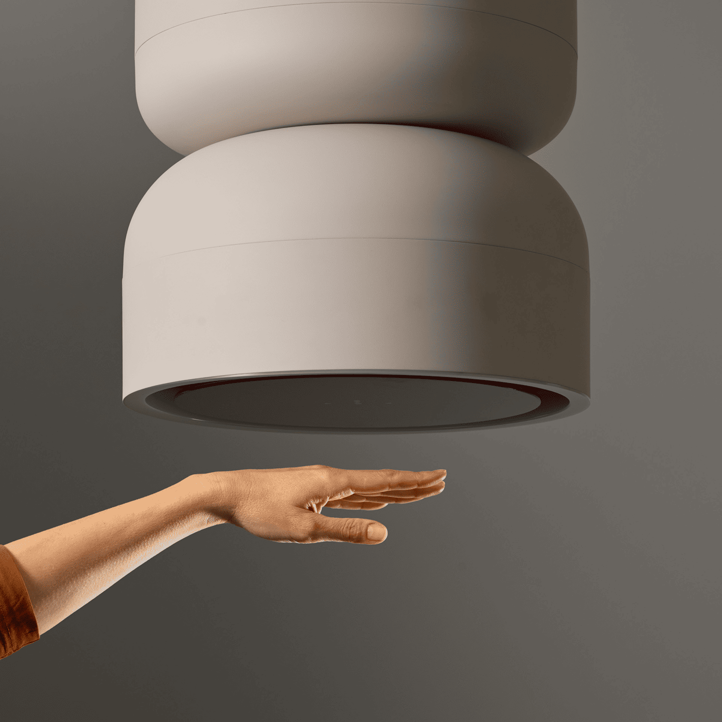 Ciarko Icon W 40cm Cylindrical Island Range Hood