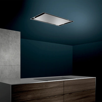 Siemens 90cm Silver Ceiling-Mounted Island Range Hood