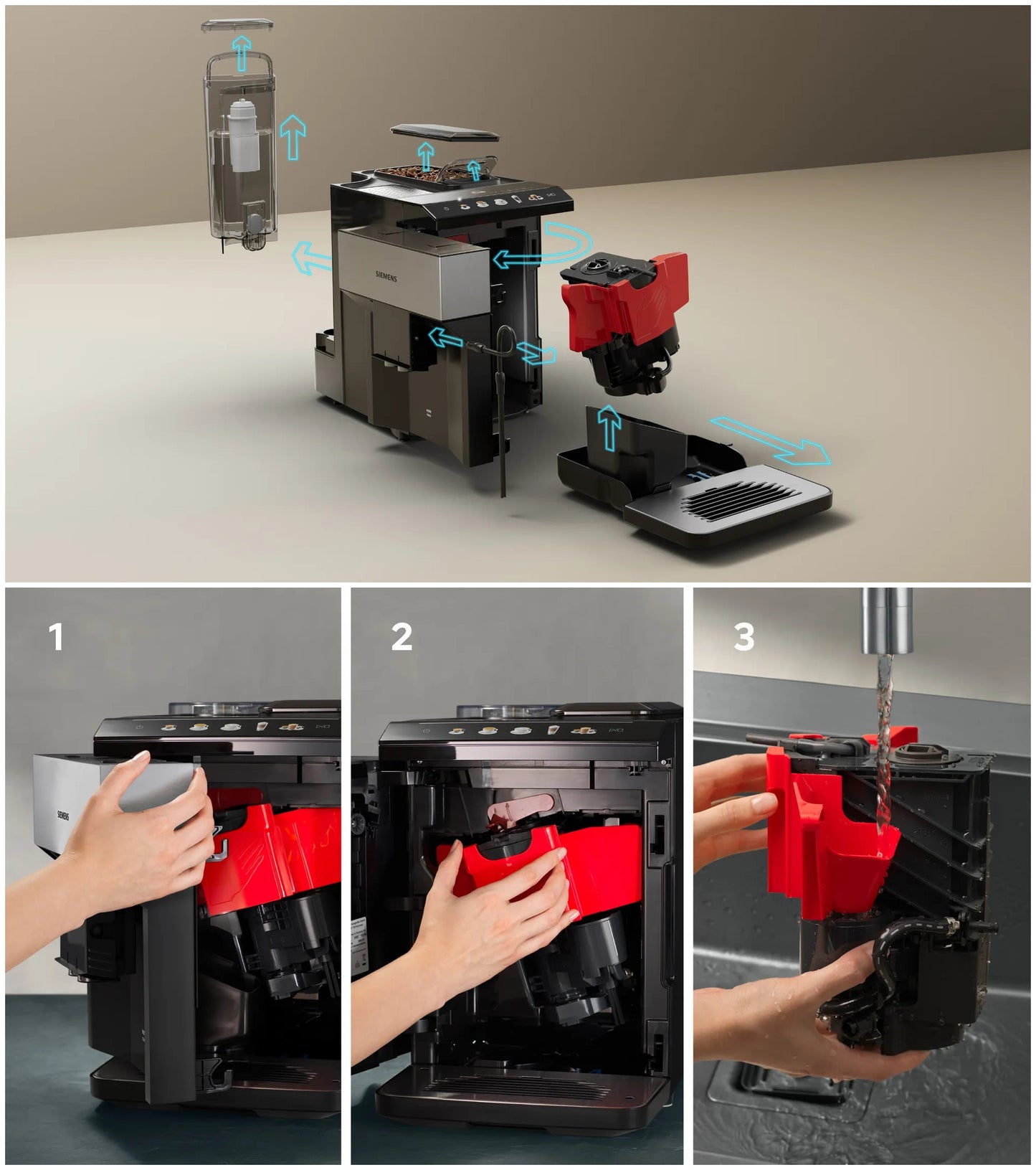 SIEMENS EQ500 Classic Edition Fully Automatic Coffee Machine (Cup Warming Function) (Network Connectivity)