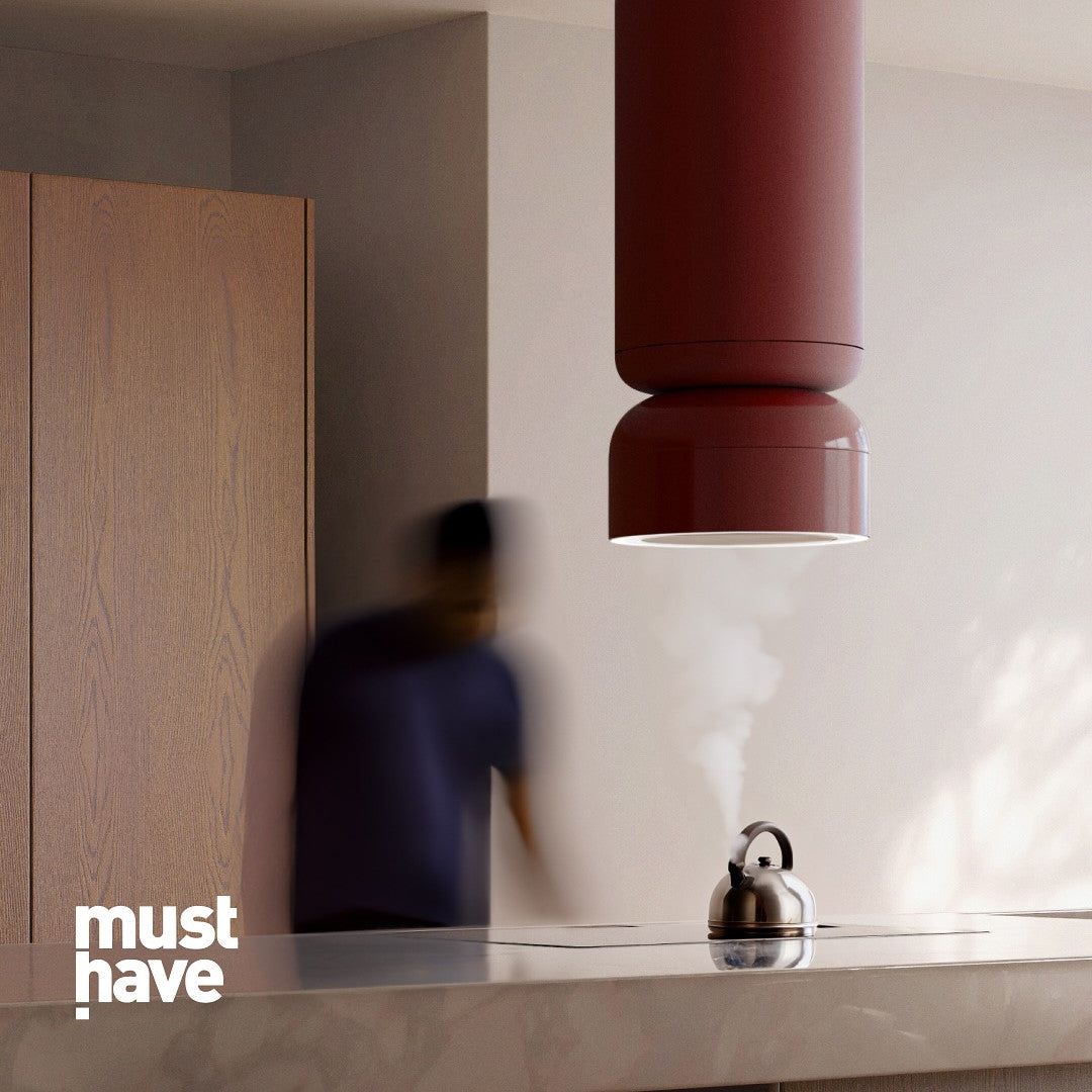 Ciarko Icon W 40cm Cylindrical Island Range Hood